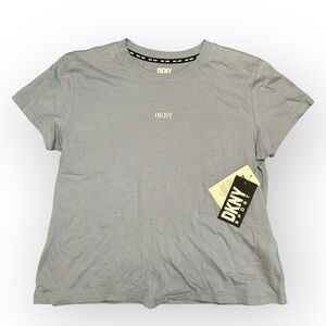 DKNY Sport Metallic Logo Tee – NWT